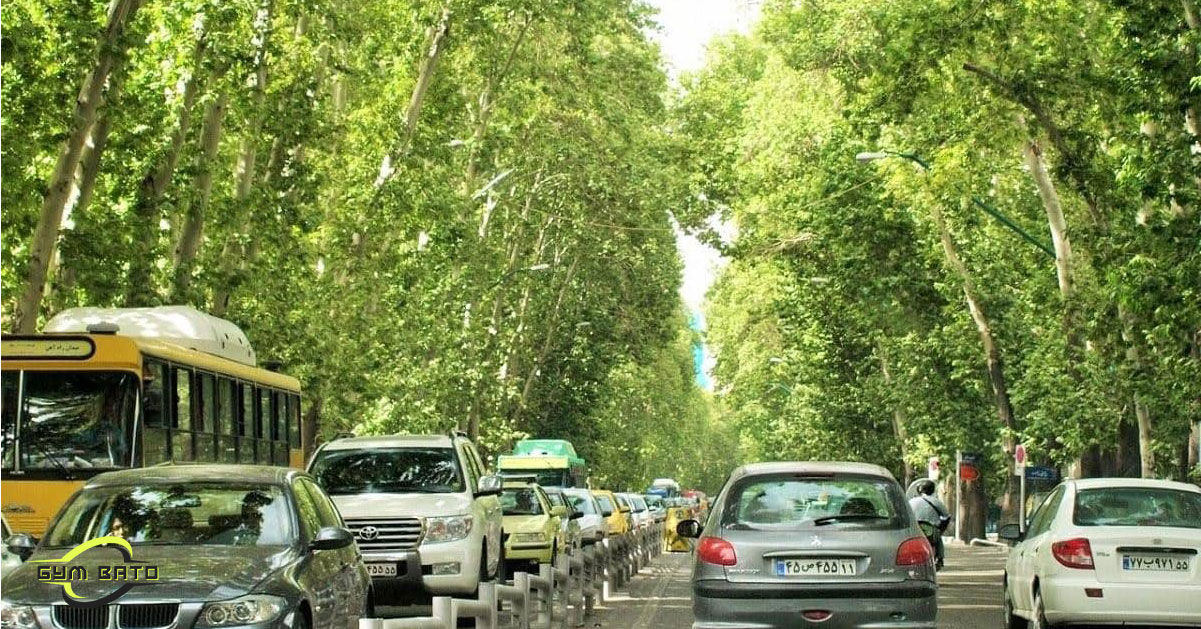 خیابان ولی عصر برای پیاده روی